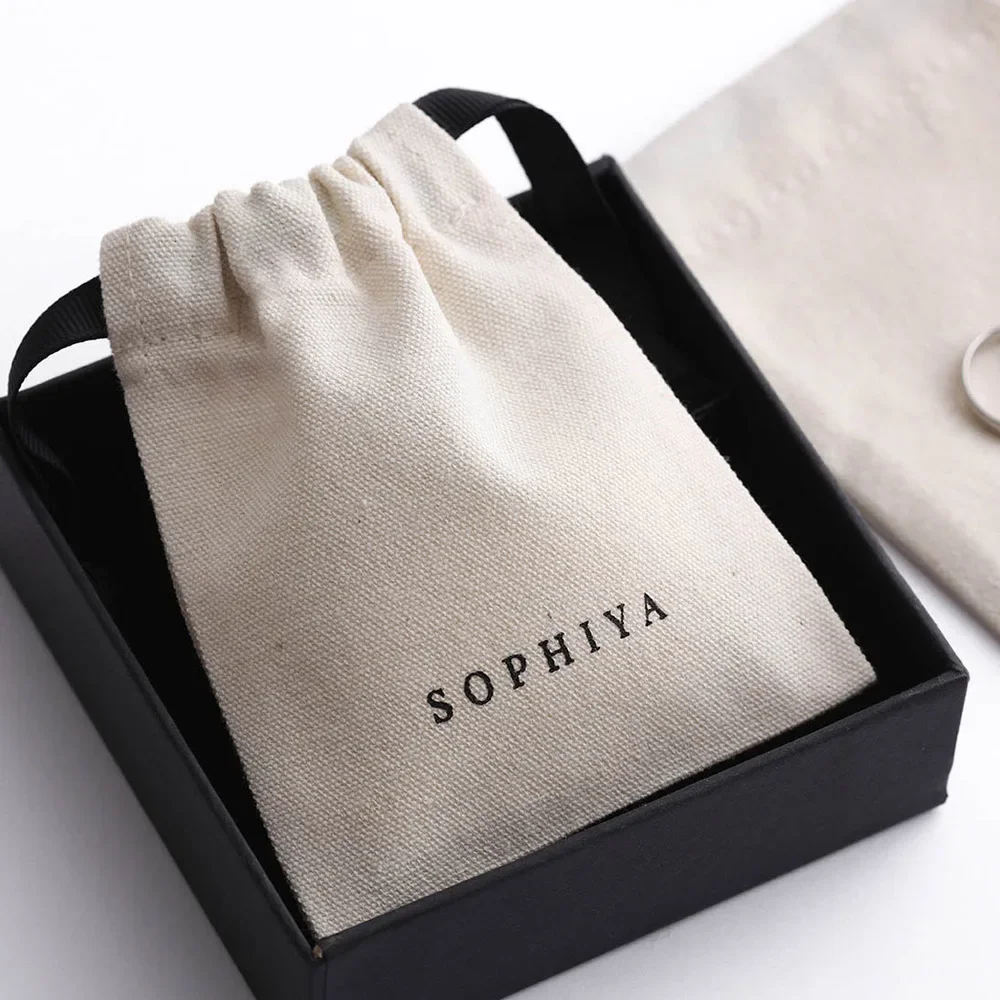 Women Bags For Eid - Tas Serut Perhiasan Katun Logo Kustom