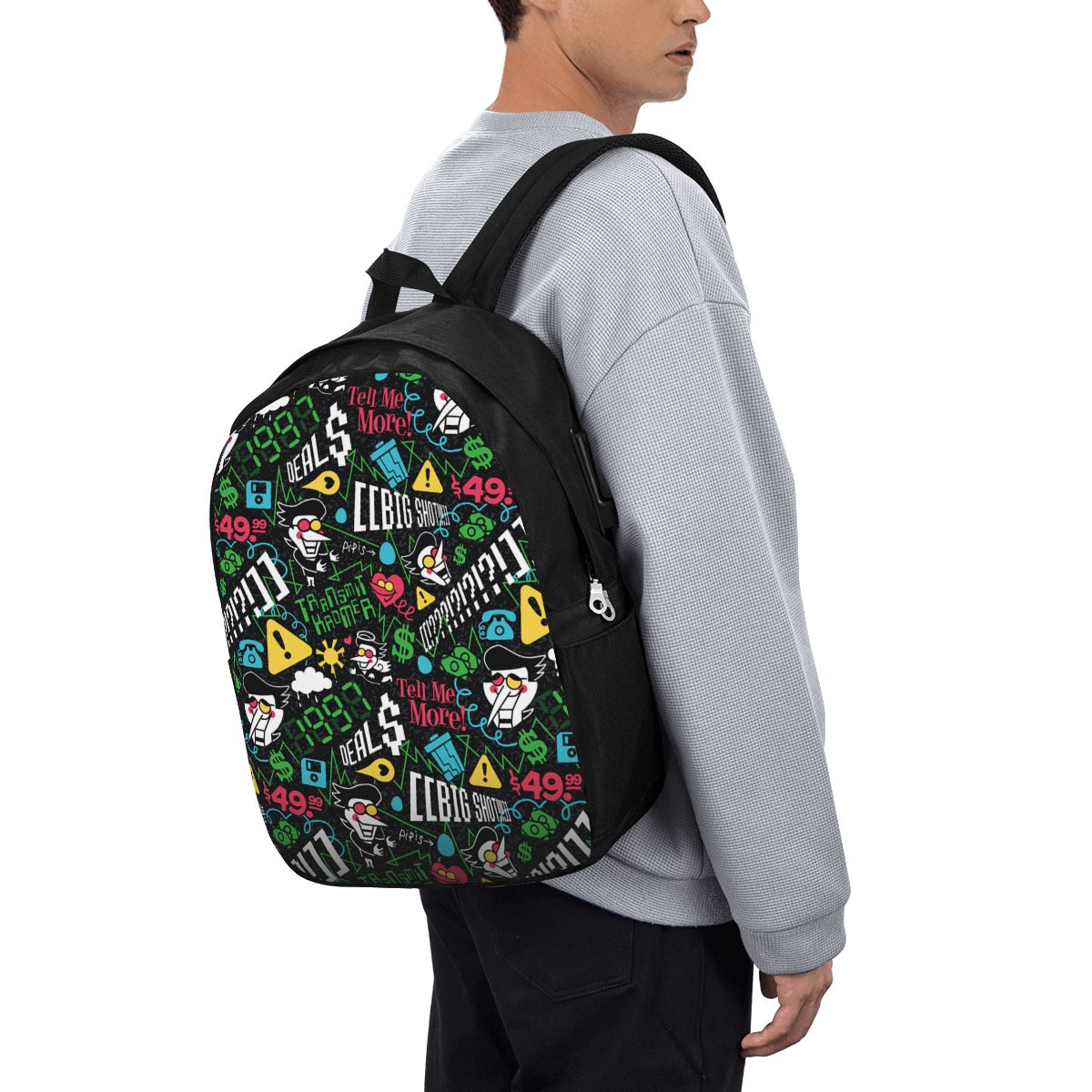 Women'S Bags - Deltarune SPAMTON G Ransel Tas Notebook