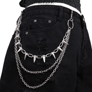 Women Bags With Wallet - Rantai Pinggang Unisex Hip Hop Punk