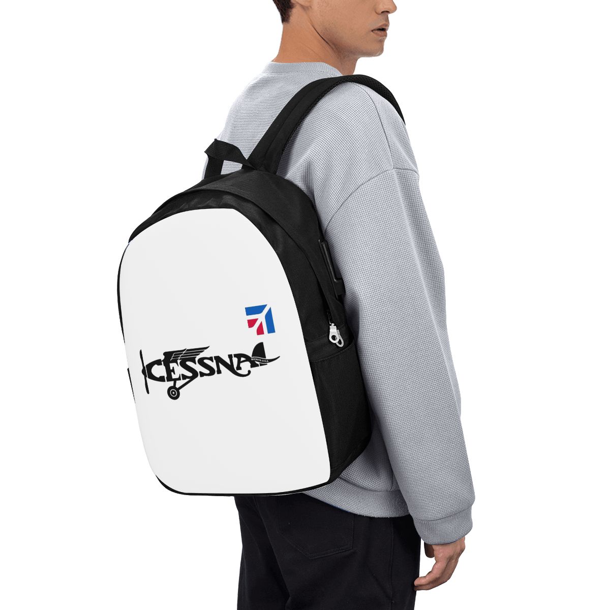 Women'S Bags - Tas Ransel Logo Cessna Tas Notebook