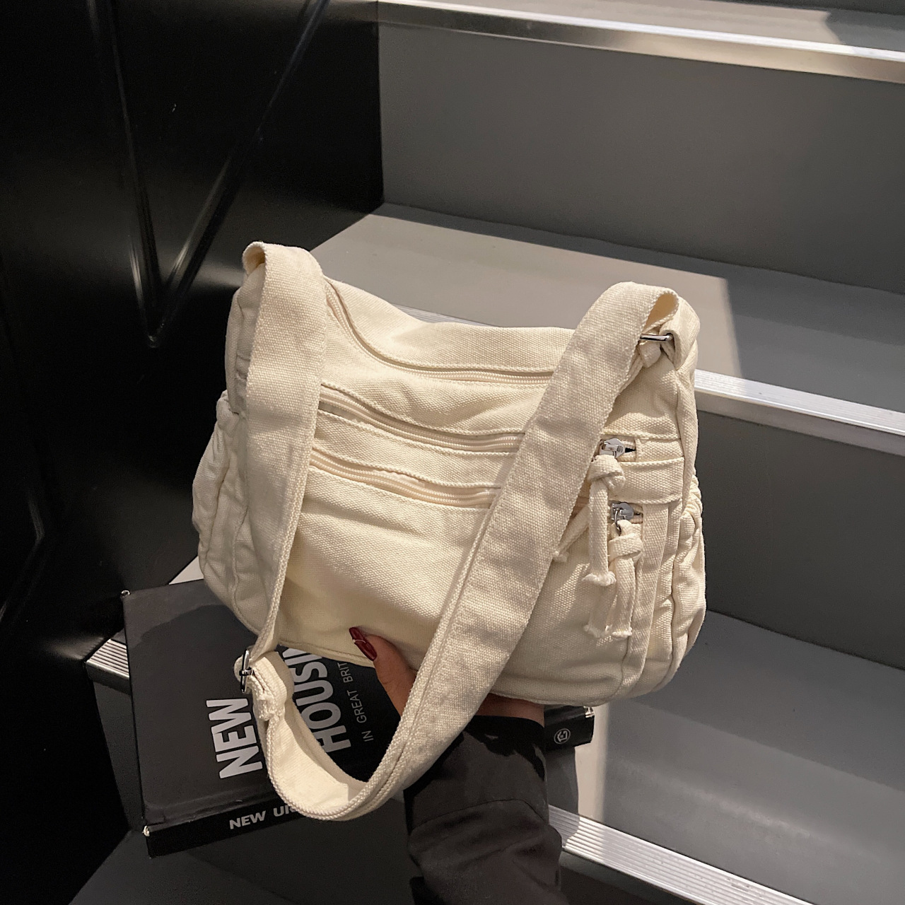 Women'S Kipling Bags - Tas Kanvas Sederhana Modis Baru Edisi
