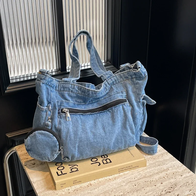 Women'S Bags New Look - Koboi ritsleting 2024 produk baru tas