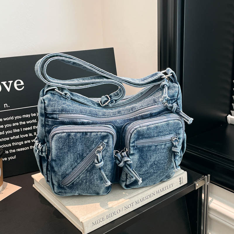 Women'S Kipling Bags - Tas Bahu Denim Modis Tas Selempang