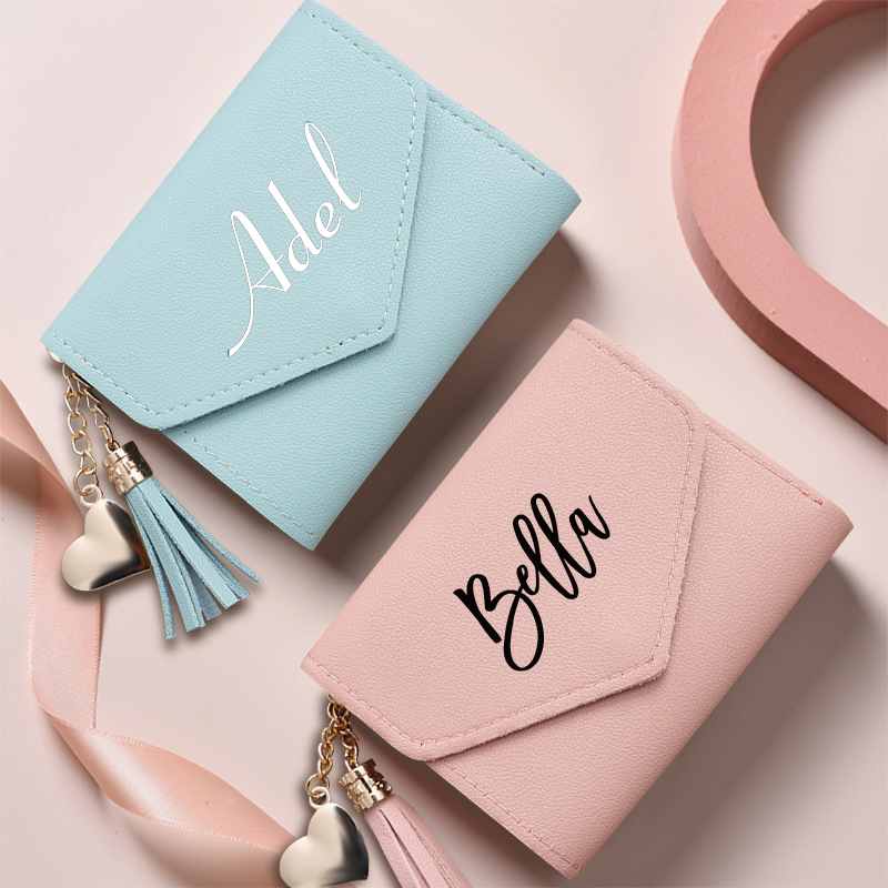 Women Bags For Eid - Dompet kulit wanita personalisasi tas kartu