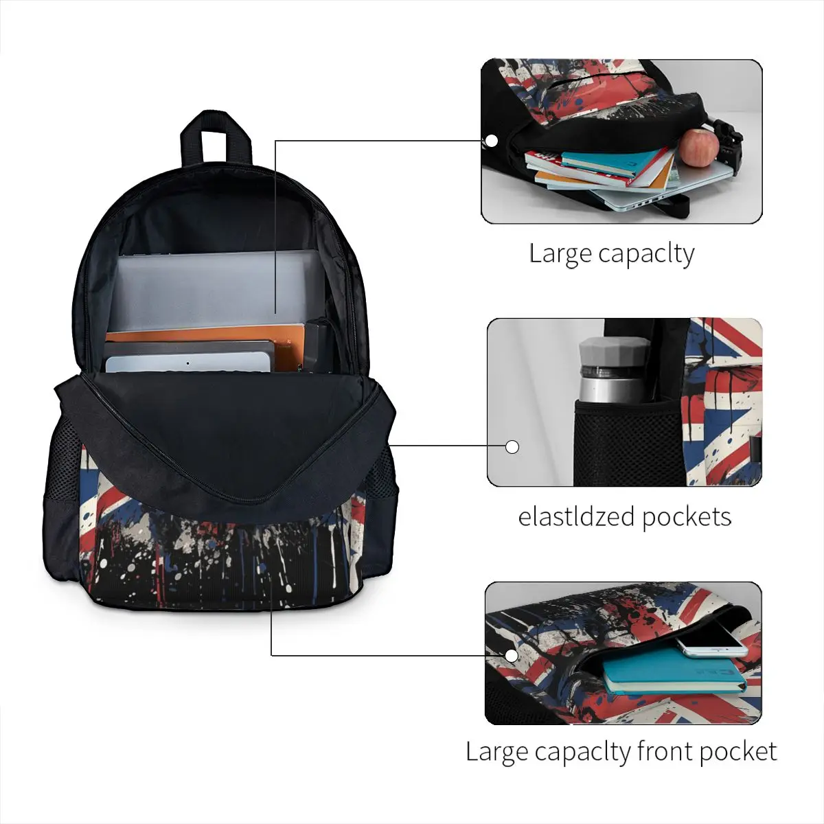Tas Ransel Sekolah Motif Bende - Women Bags In Uk ulasan dan harga
