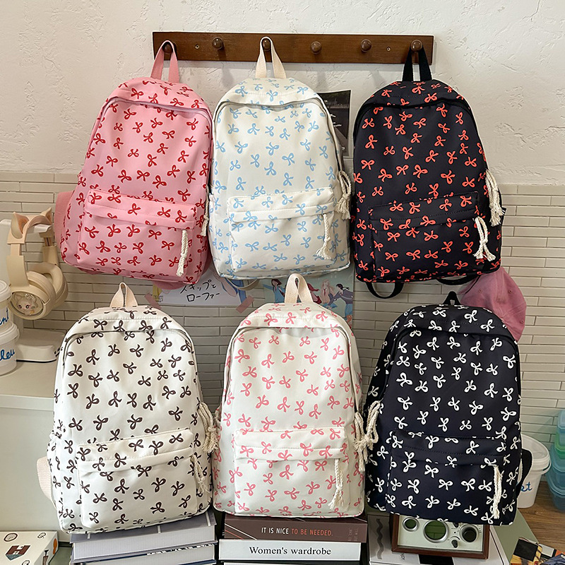 Ransel Nilon Motif Bunga Wanit - Women Bags For Gift ulasan dan harga