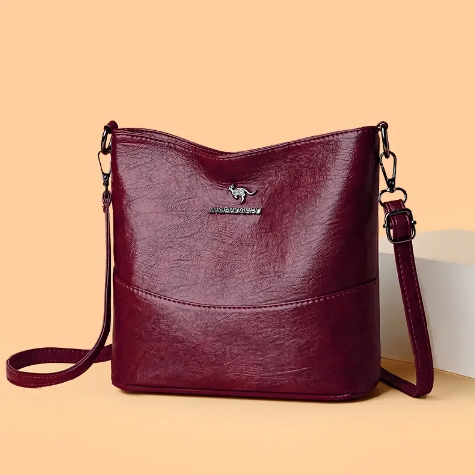 Tas Selempang Kulit PU Lembut  - Women'S Kangaroo Bags ulasan dan harga