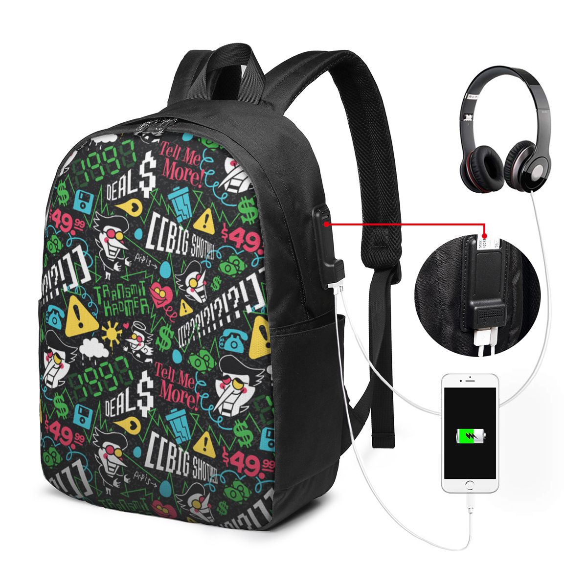 Deltarune SPAMTON G Ransel Tas - Women'S Bags ulasan dan harga