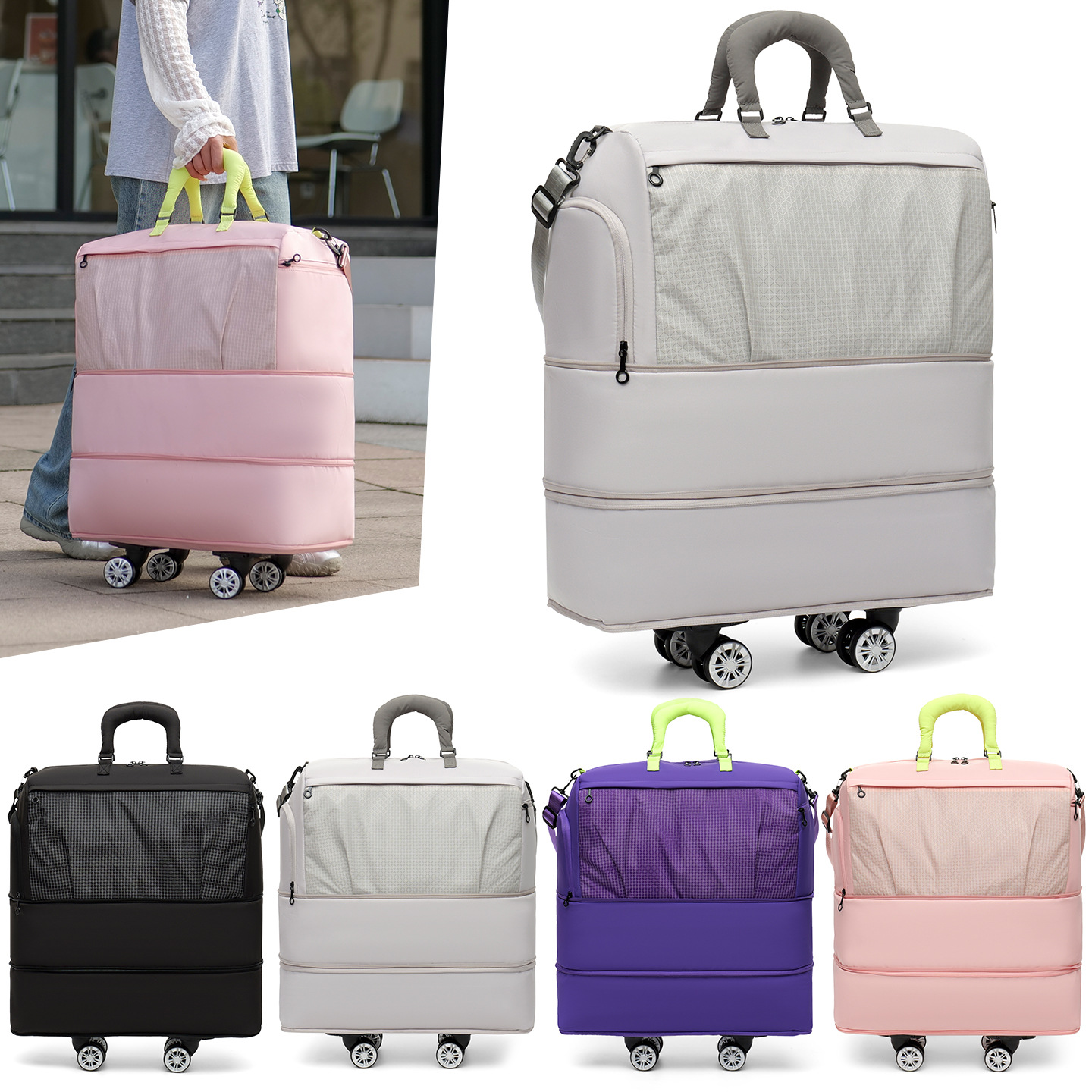 Tas Koper Roda Besar Kapasitas - Women'S Kipling Bags ulasan dan harga