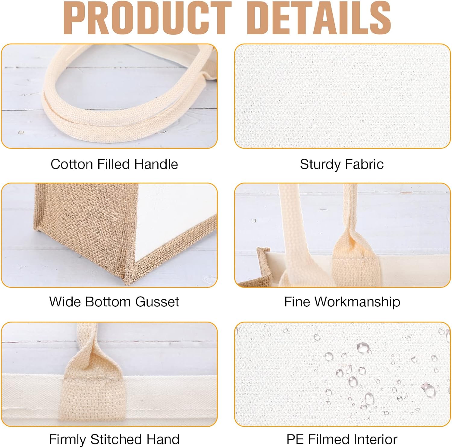 16 Pak Tas Tote Goni Tas Tote  - Women Bags For Eid ulasan dan harga