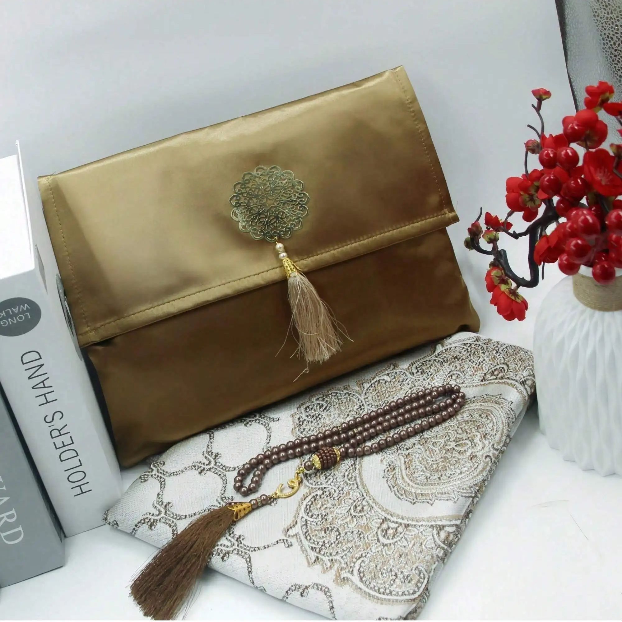 Sajadah Muslim dengan Tas Port - Women Bags For Eid ulasan dan harga