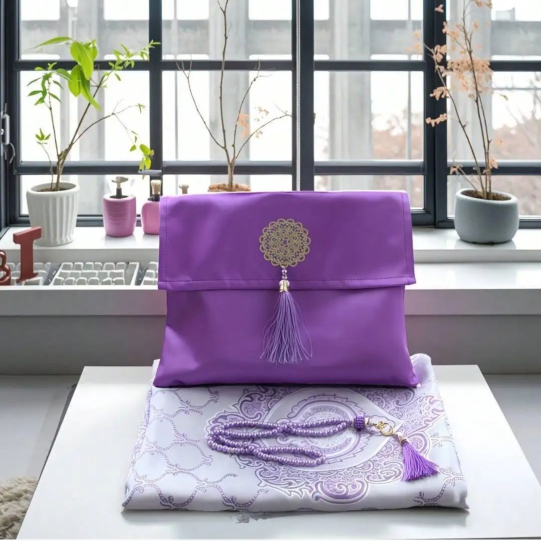 Sajadah Muslim dengan Tas Port - Women Bags For Eid ulasan dan harga