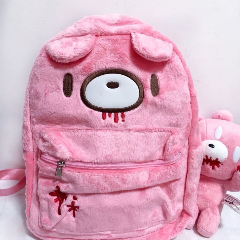 Ransel Lucu Gloomy Bear Pink K - Women'S Japanese Bags ulasan dan harga