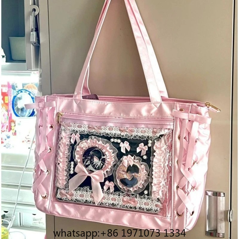 Tas Ita Pink Lolita Manis Baru - Women'S Japanese Bags ulasan dan harga
