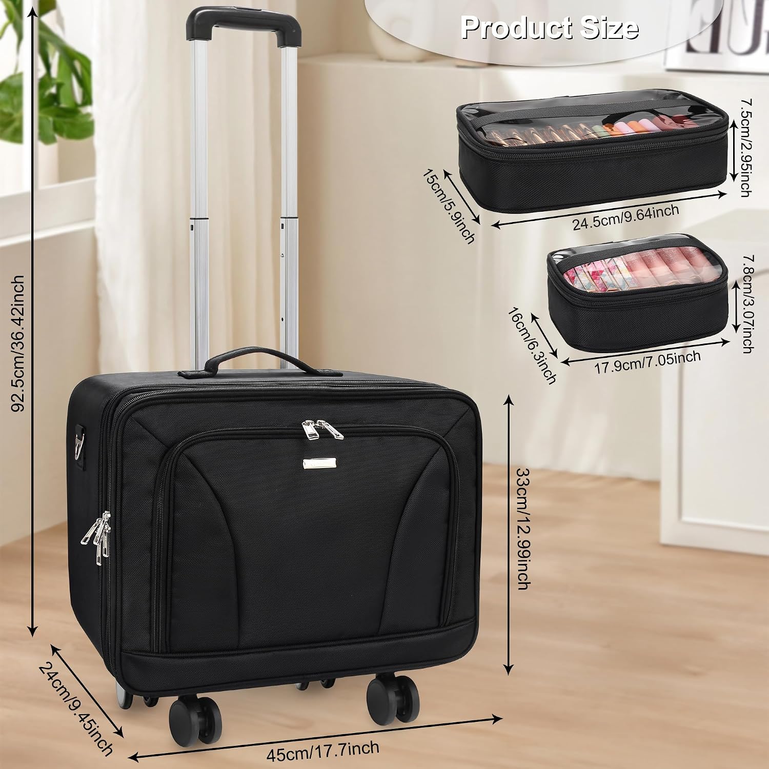 Koper Rias Perjalanan Beroda U - Women'S Bags ulasan dan harga