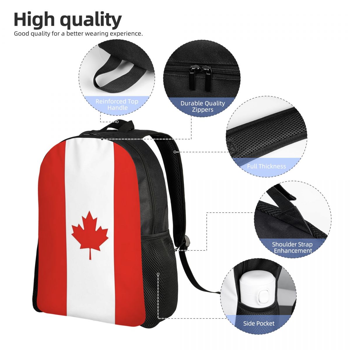 Ransel Budaya Nasional Bendera - Women Bags Canada Sale ulasan dan harga